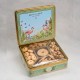 Camargue, boîte métal Camargue, biscuits artisanaux, biscuits pur beurre, farine d'Occitanie, fleur de sel de Camargue, coffret