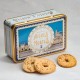 Boîte métal Aigues-Mortes – Palets aux amandes d'Occitanie & fleur de sel de Camargue 300 g