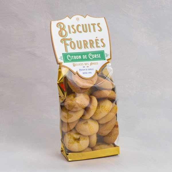 Biscuits fourrés citron de Corse