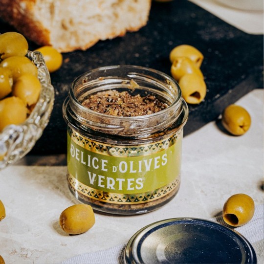 Tapenade d'olives vertes et noires