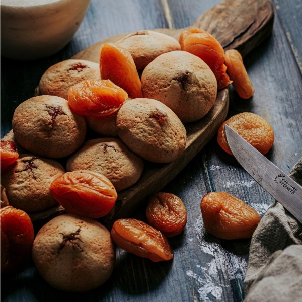 Biscuits fourrés à l'abricot d'Occitanie 180 g | Farine d'Occitanie – Délices des Anges