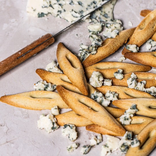 biscuits salés au Roquefort AOP