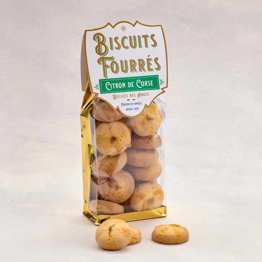 Biscuits fourrés au citron de Corse